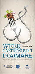 Confcommercio Pesaro e Urbino - Week Gastronomici d'aMare 2014