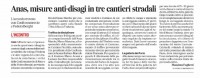 Confcommercio di Pesaro e Urbino - Anas, misure anti-disagi in tre cantieri stradali - Pesaro