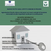 Confcommercio di Pesaro e Urbino - Nuovo patto sugli affitti Comune di Pesaro 