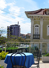 Hotel Principe Pesaro - Zone relax anche all`aperto, veranda sul lungomare e terrazza sul mare