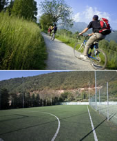 Al Lago - Escursioni in mountain bike, trekking e campi da gioco