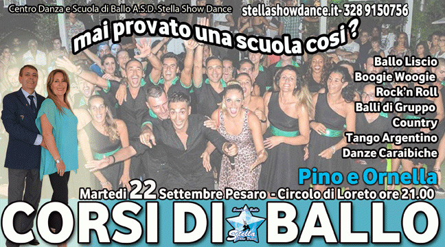 Stella Show Dance - Corsi di allo Latino Americano, Liscio e Danza Classica Stella Show Dance - Corsi di allo Latino Americano, Liscio e Danza Classica