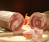 Macelleria Cappella - Pancetta arrotolata di suino