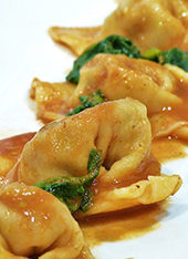 Ristorante il Cuciniere - Tortelli di pasticciata con il suo sugo e le erbe