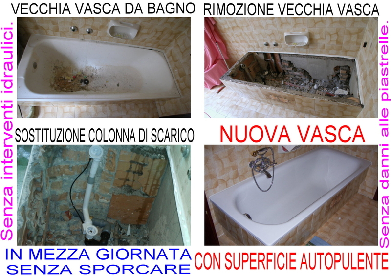 Conti orazio sostituzione trasformazione vasca da bagno ascom pesaro Vecchia vasca da bagno