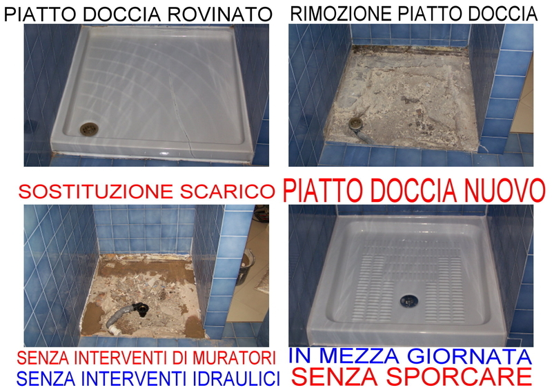 Conti orazio sostituzione trasformazione vasca da bagno ascom pesaro Come sostituire vasca da bagno