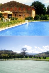 Agriturismo Cal Terrazzano - Piscina, Campi da tennis e ricovero per cavalli