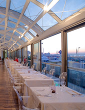 Hotel Vime Kursaal a Cattolica - Ristorante Horizonte a base di specialit&agrave; italiane e mediterranee