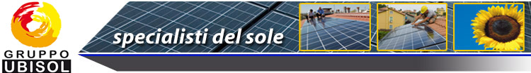 Ubisol Srl - Progettazione e Installazione di impianti fotovoltaici ad uso civile e industriale