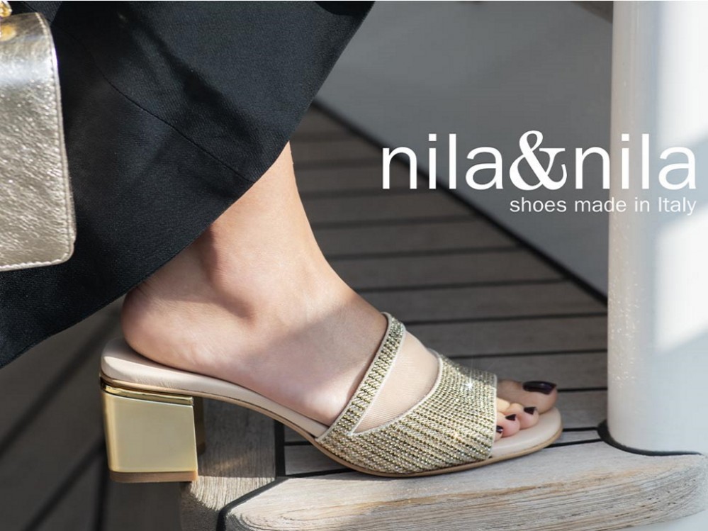 Nila&Nila Calzature Made in Italy - Collezione Primavera Estate 2024 - Ciabatta tacco